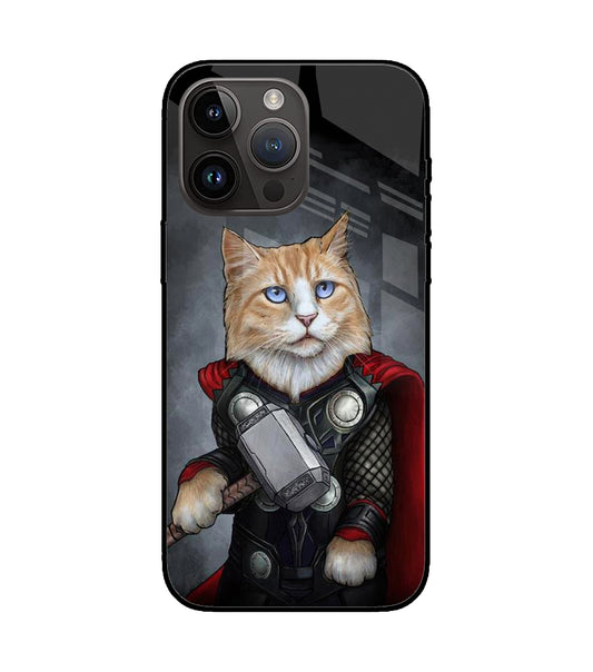 Thor Cat iPhone 14 Pro Max Glass Cover