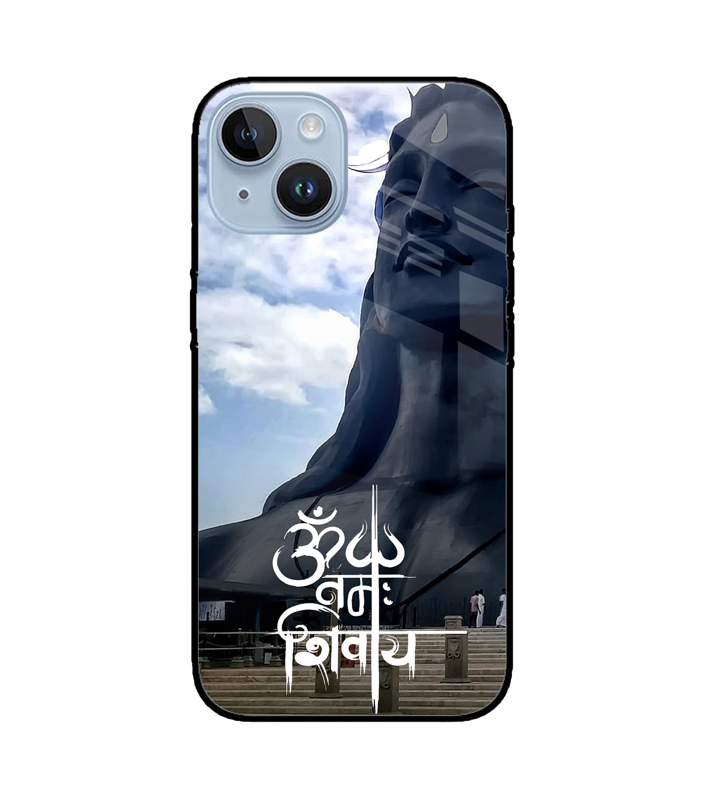 Om Namah Shivay iPhone 15 Glass Cover