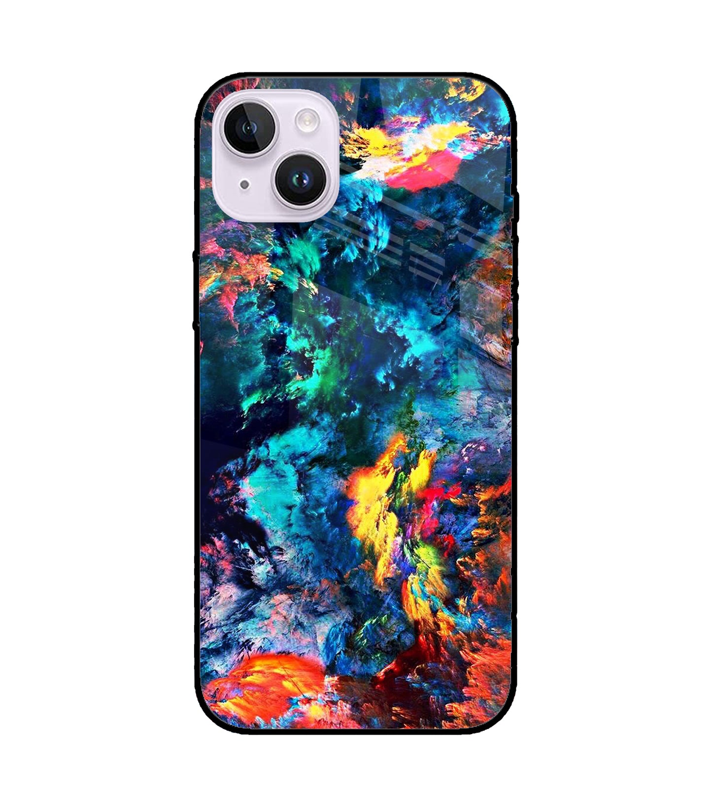 Galaxy Art iPhone 15 Plus Glass Cover