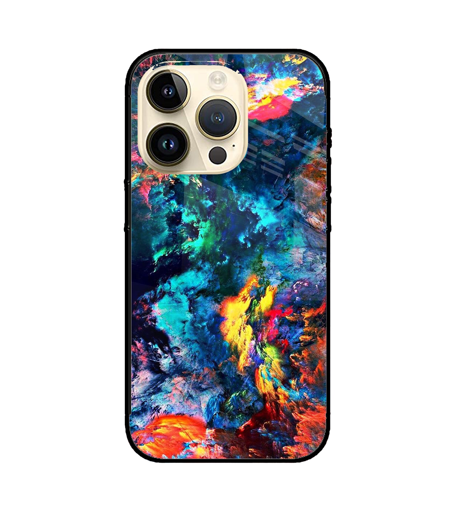 Galaxy Art iPhone 15 Pro Glass Cover