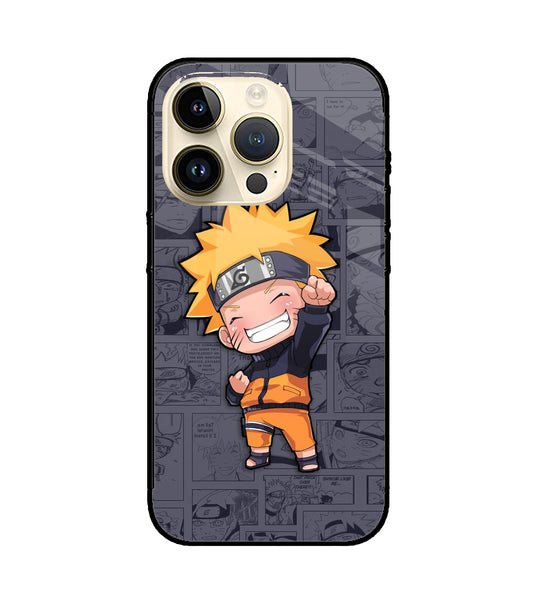 Chota Naruto iPhone 15 Pro Glass Cover