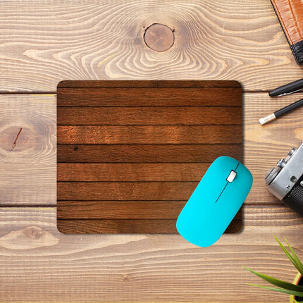Wooden Texture Mouse Pad