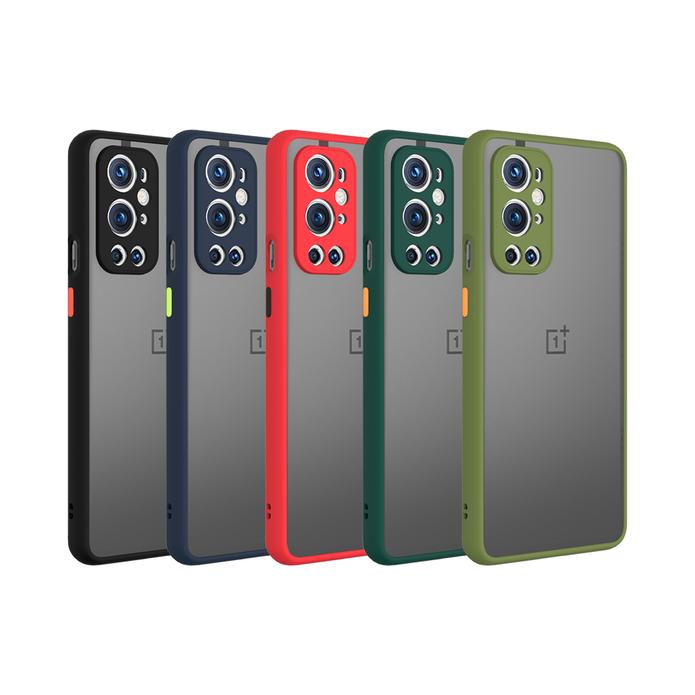 Smoke Silicone Oneplus 9 Pro Back Cover