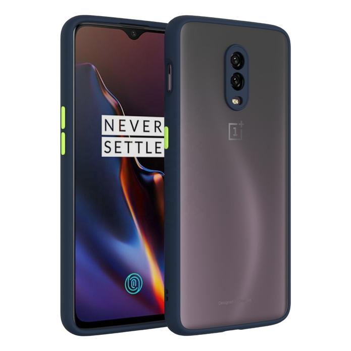 Smoke Silicone Oneplus 6T Back Cover