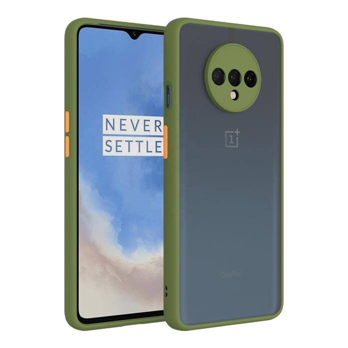 Smoke Silicone Oneplus 7T Back Cover