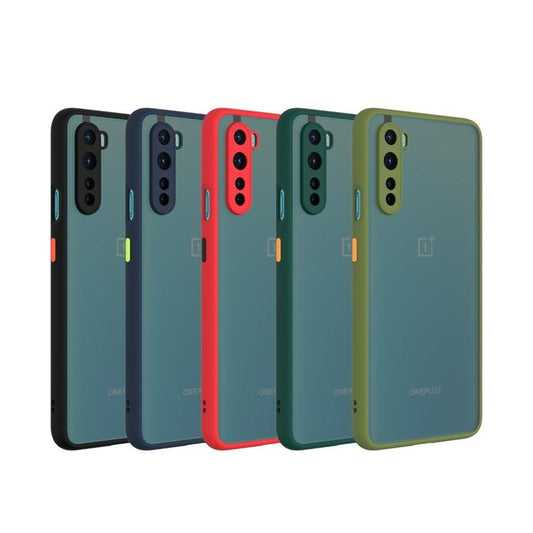Smoke Silicone Oneplus Nord Back Cover