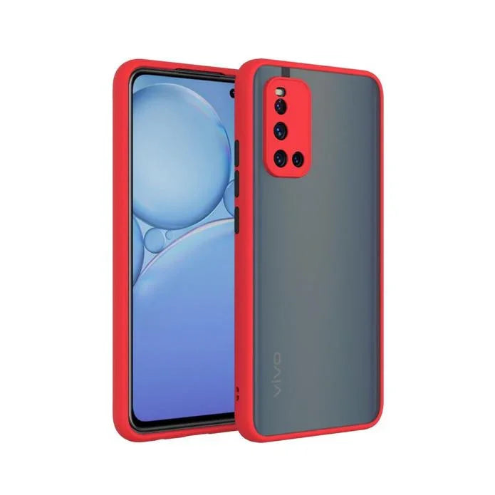 Smoke Silicone Vivo V19 Back Cover - Main Image