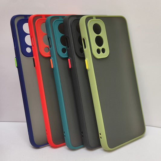 Smoke Silicone OnePlus Nord 2 5G Back Cover