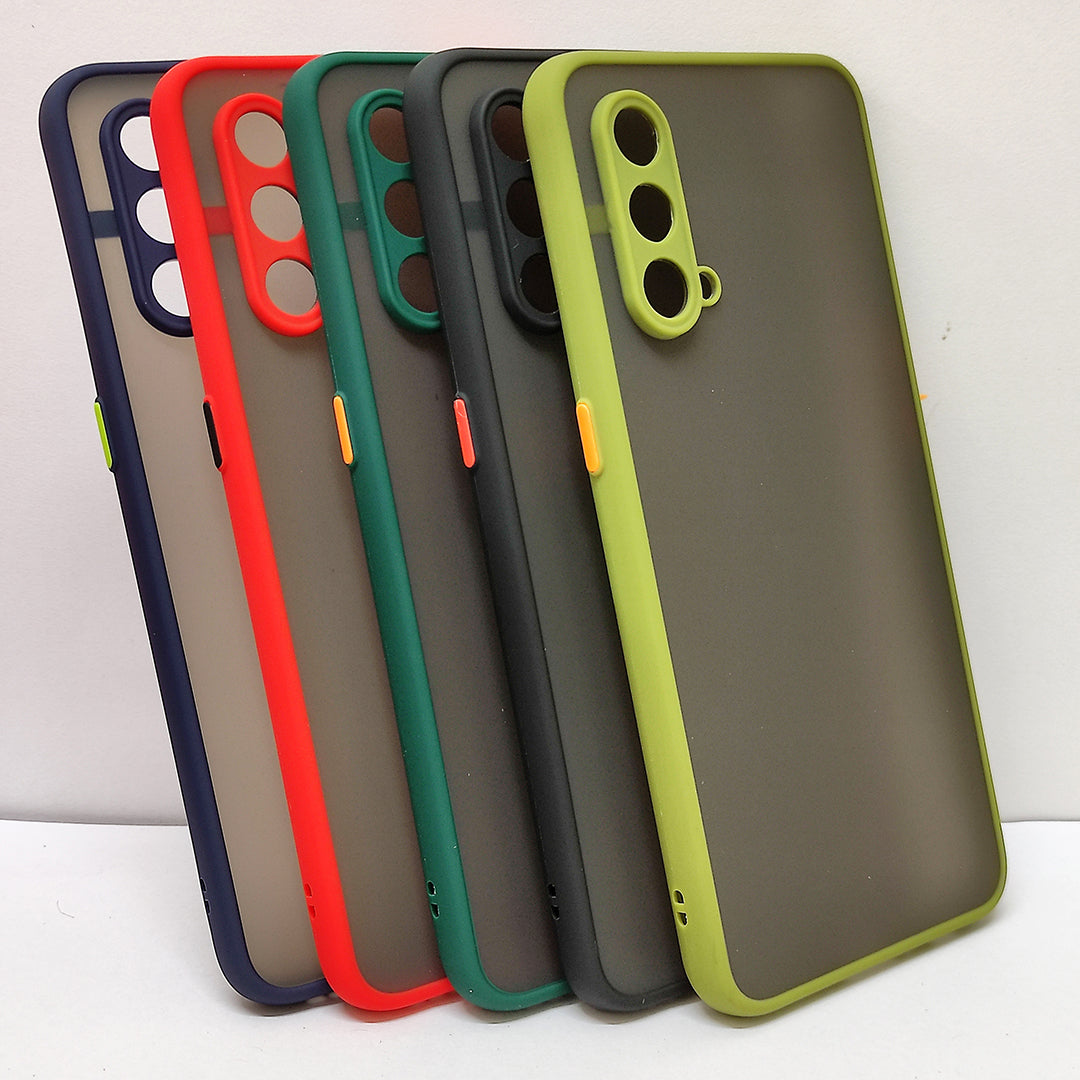 Smoke Silicone Oneplus Nord CE 5G Back Cover