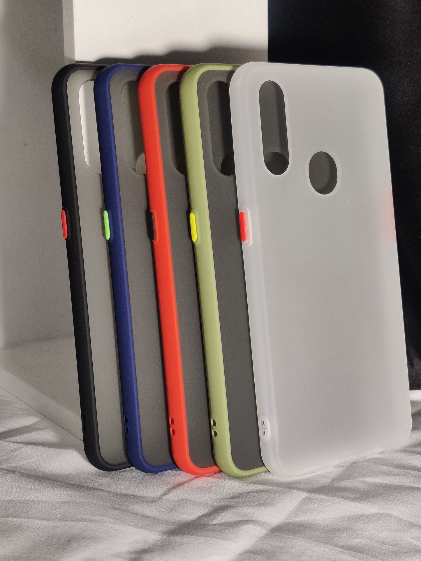 Smoke Silicone Oppo A31 Back Cover